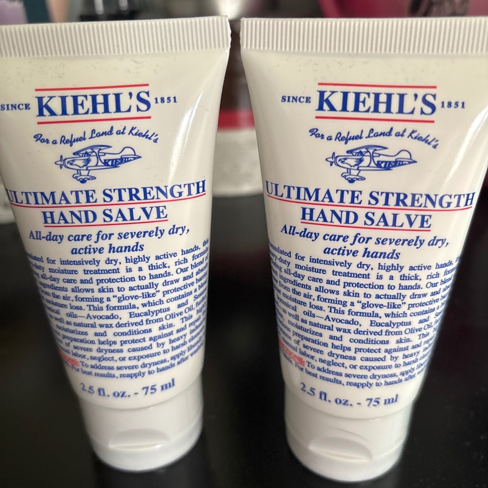 NEW Kiehl’s Ultimate Strength Hand Salve - Set of 2